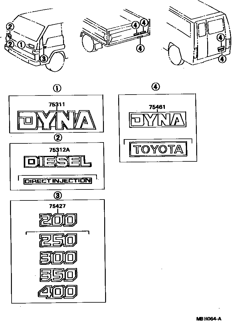 Parts diagram