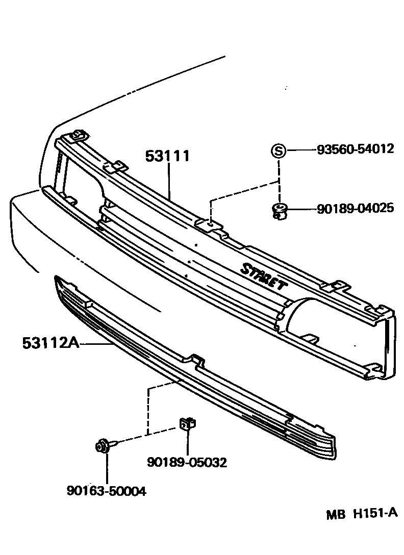 Parts diagram