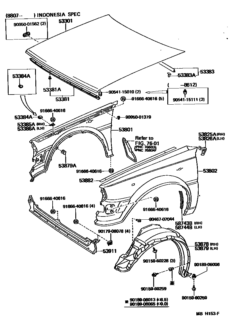 Parts diagram