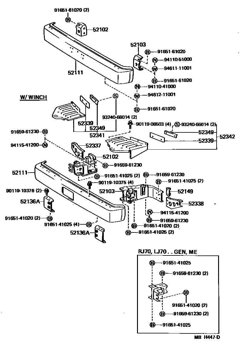 Parts diagram