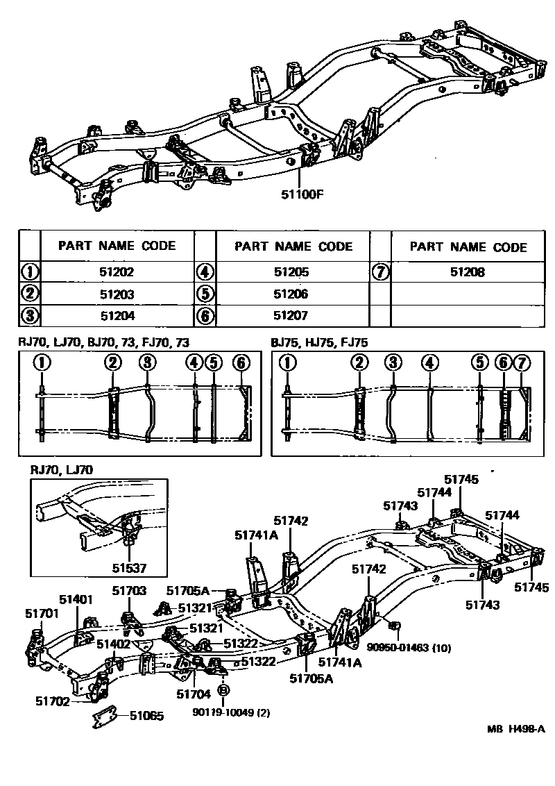 Parts diagram