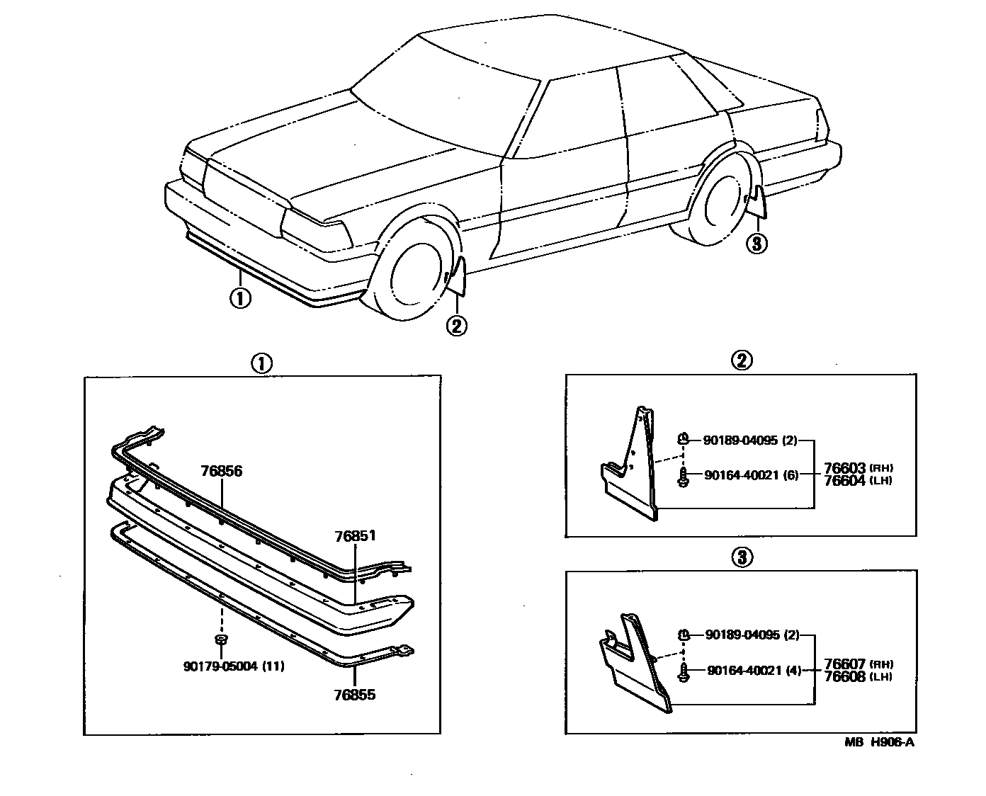 Parts diagram