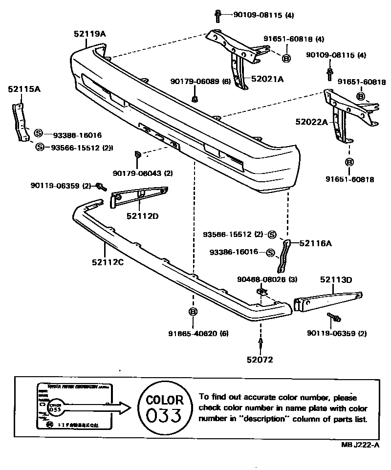Parts diagram