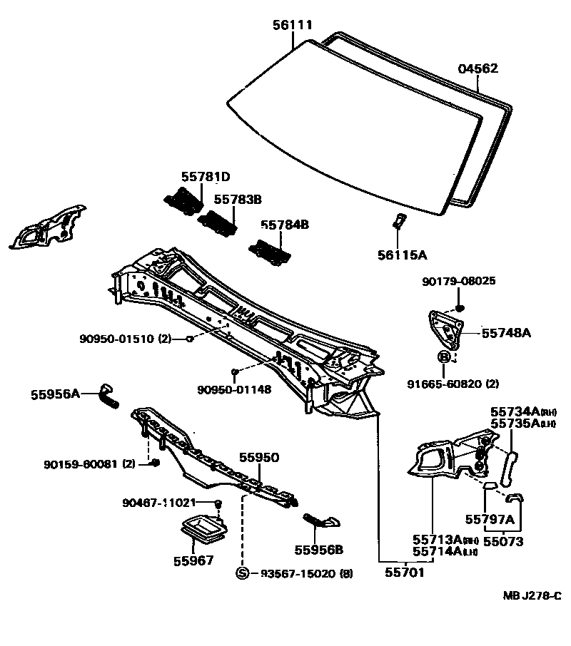 Parts diagram