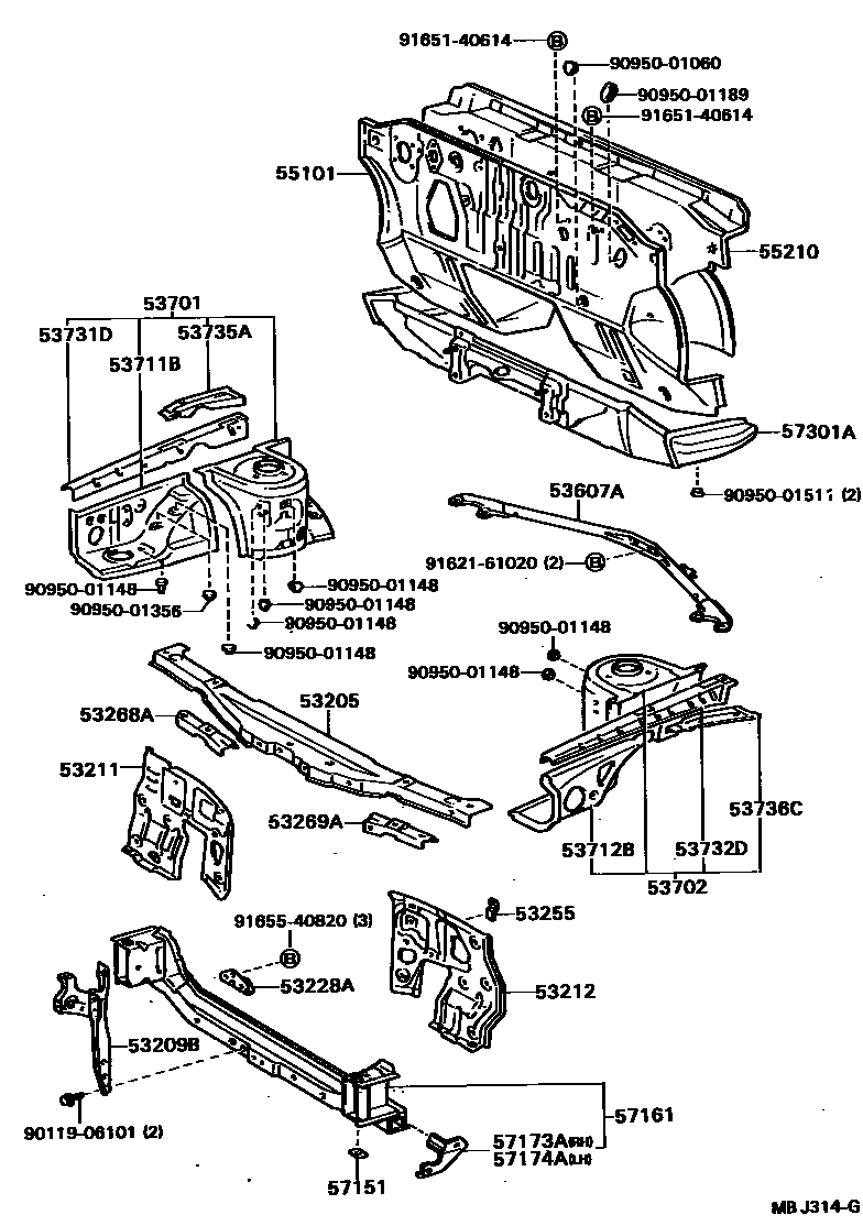 Parts diagram