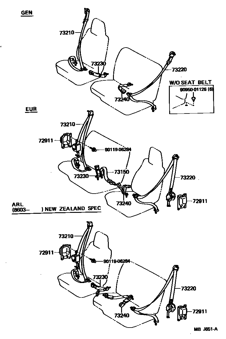 Parts diagram