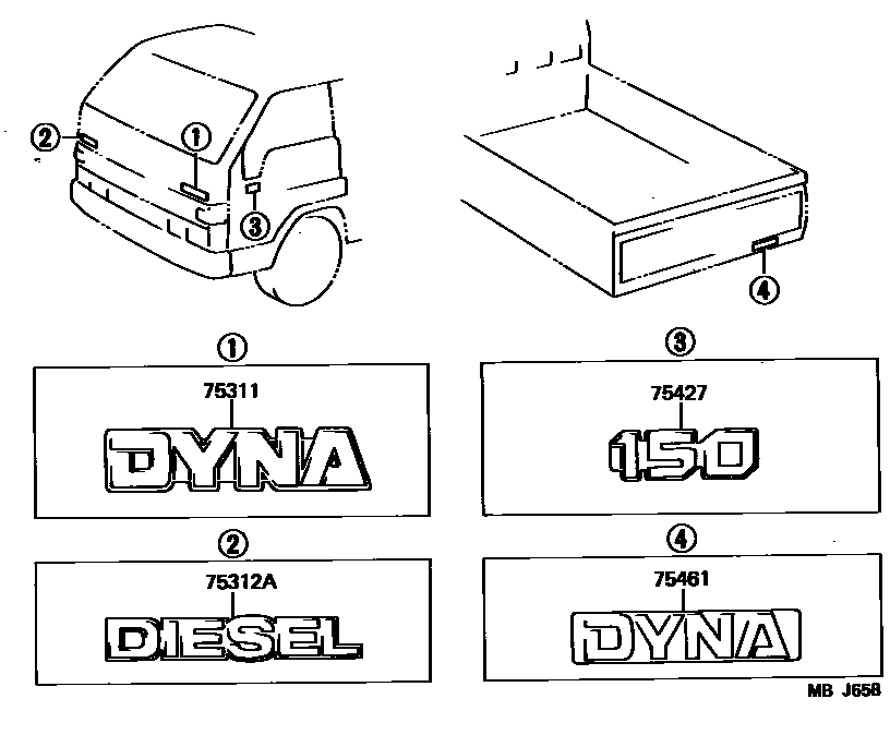 Parts diagram