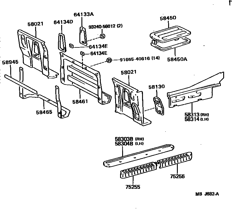 Parts diagram