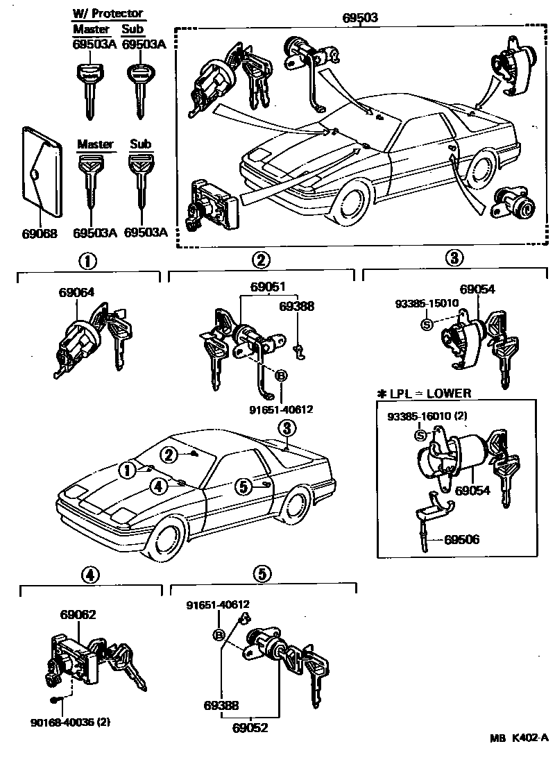 Parts diagram