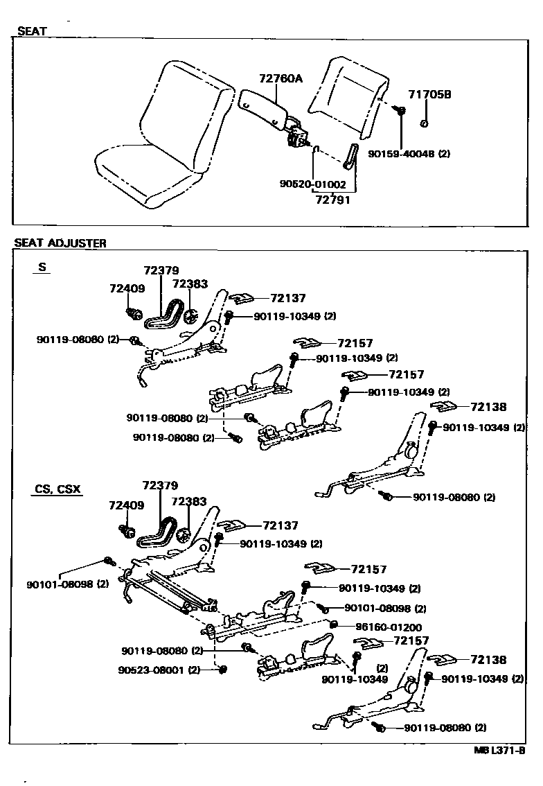 Parts diagram