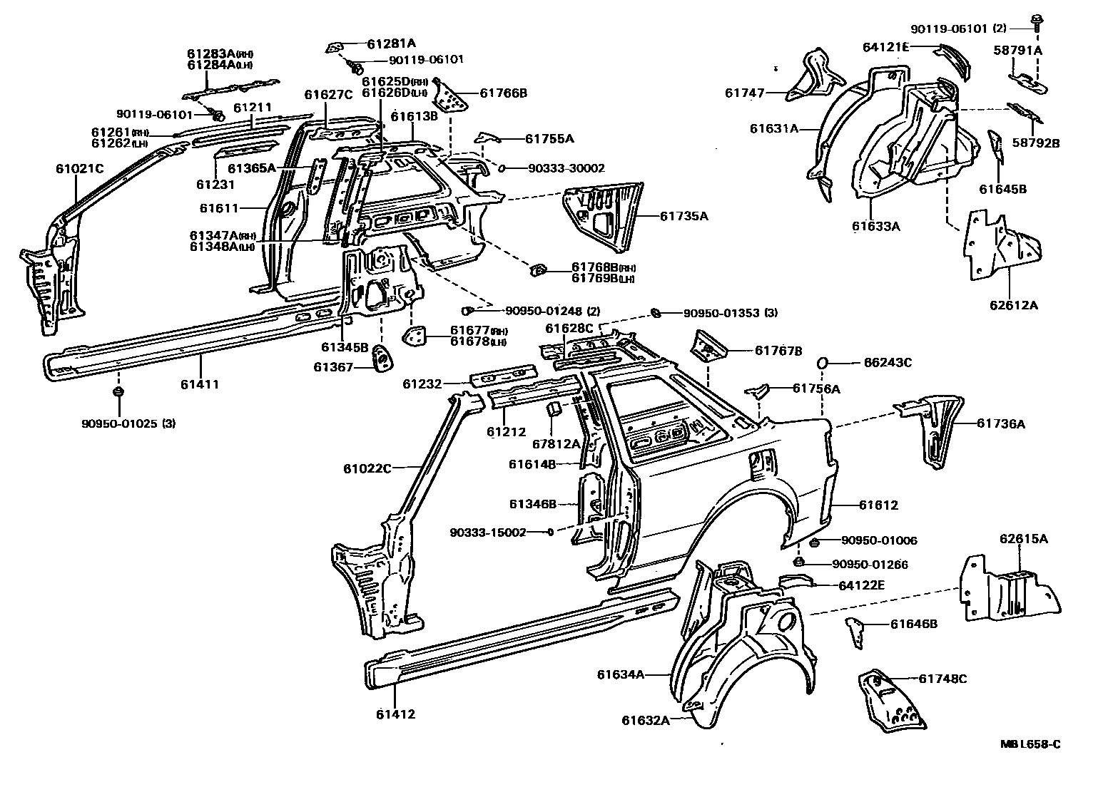 Parts diagram