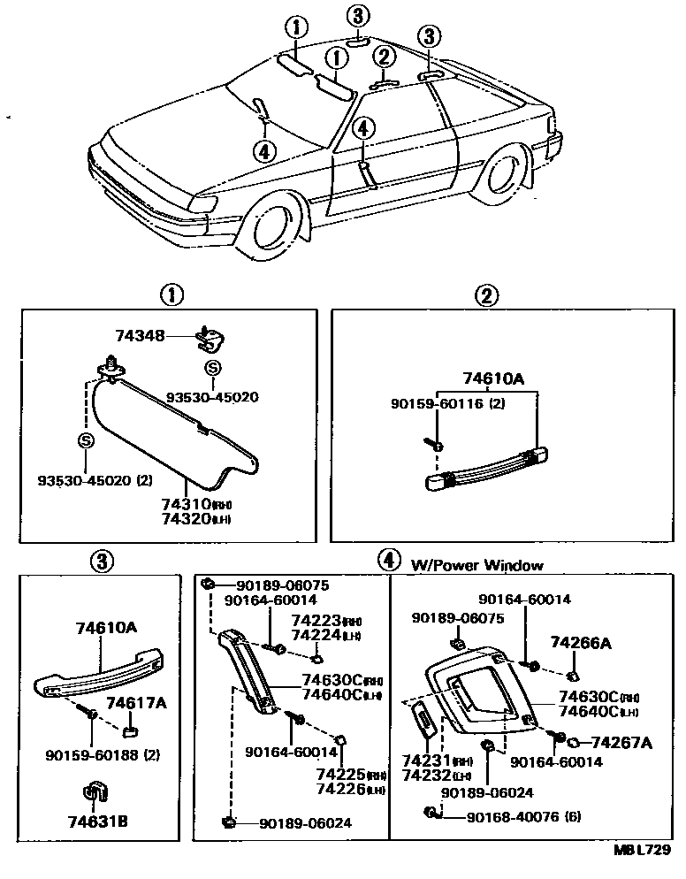 Parts diagram