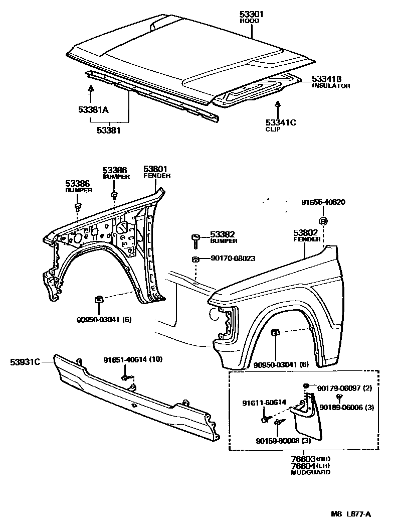 Parts diagram