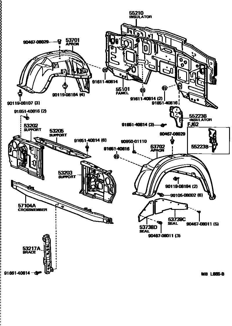 Parts diagram