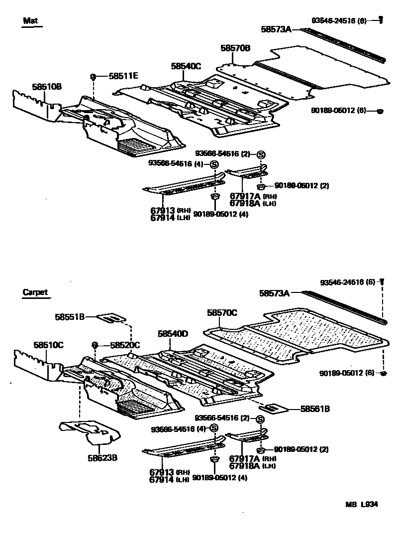 Parts diagram