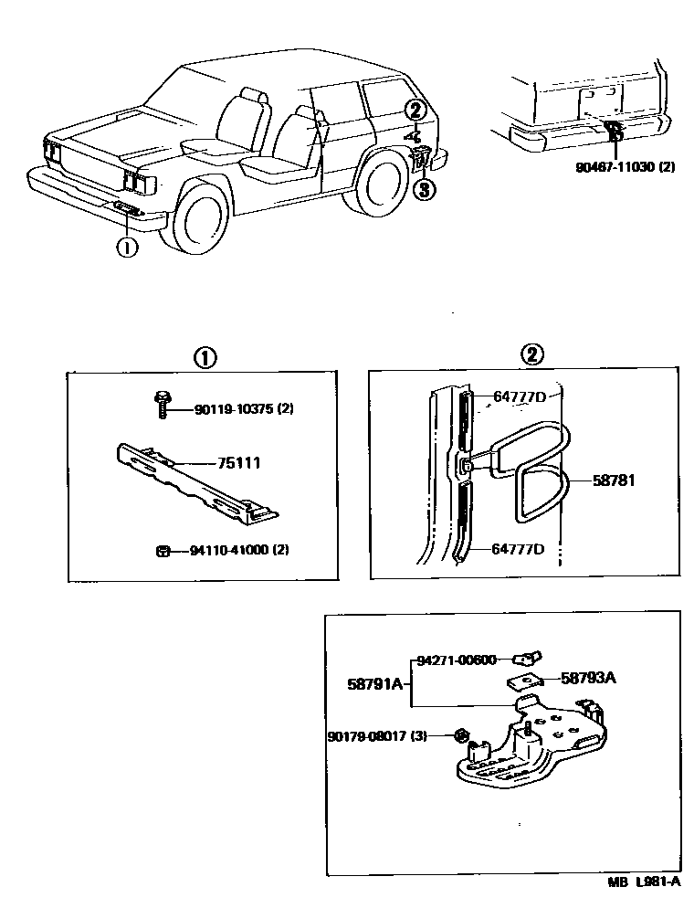 Parts diagram
