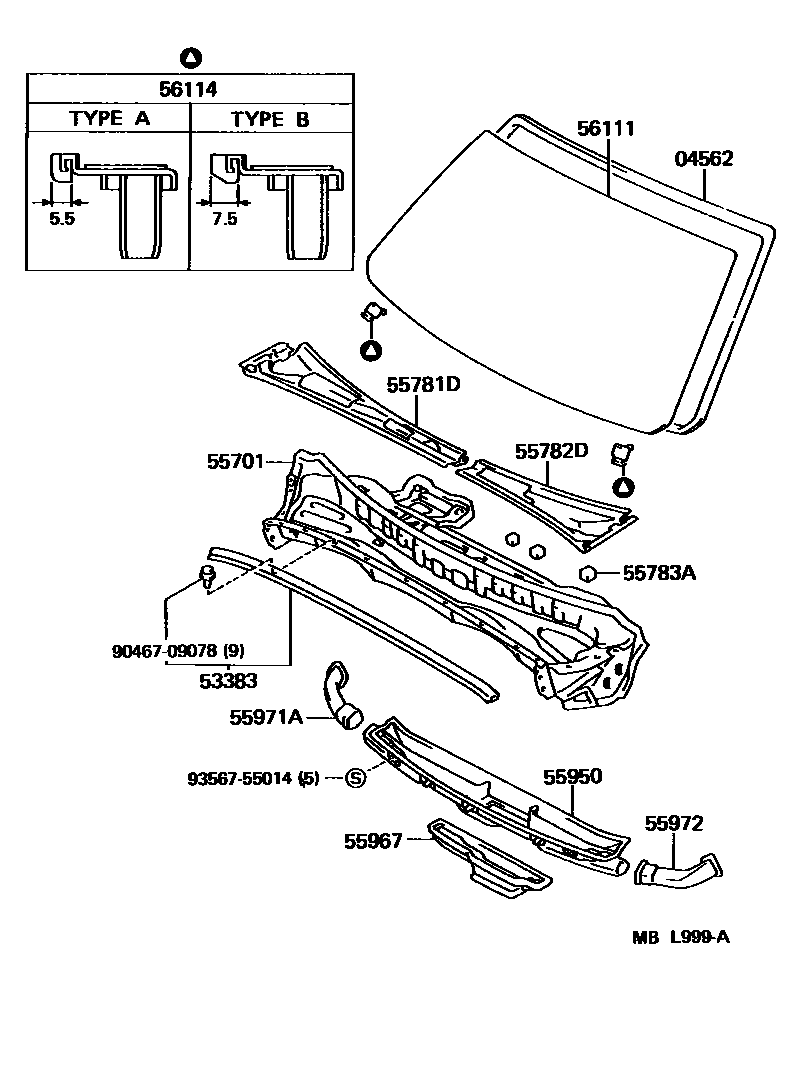 Parts diagram