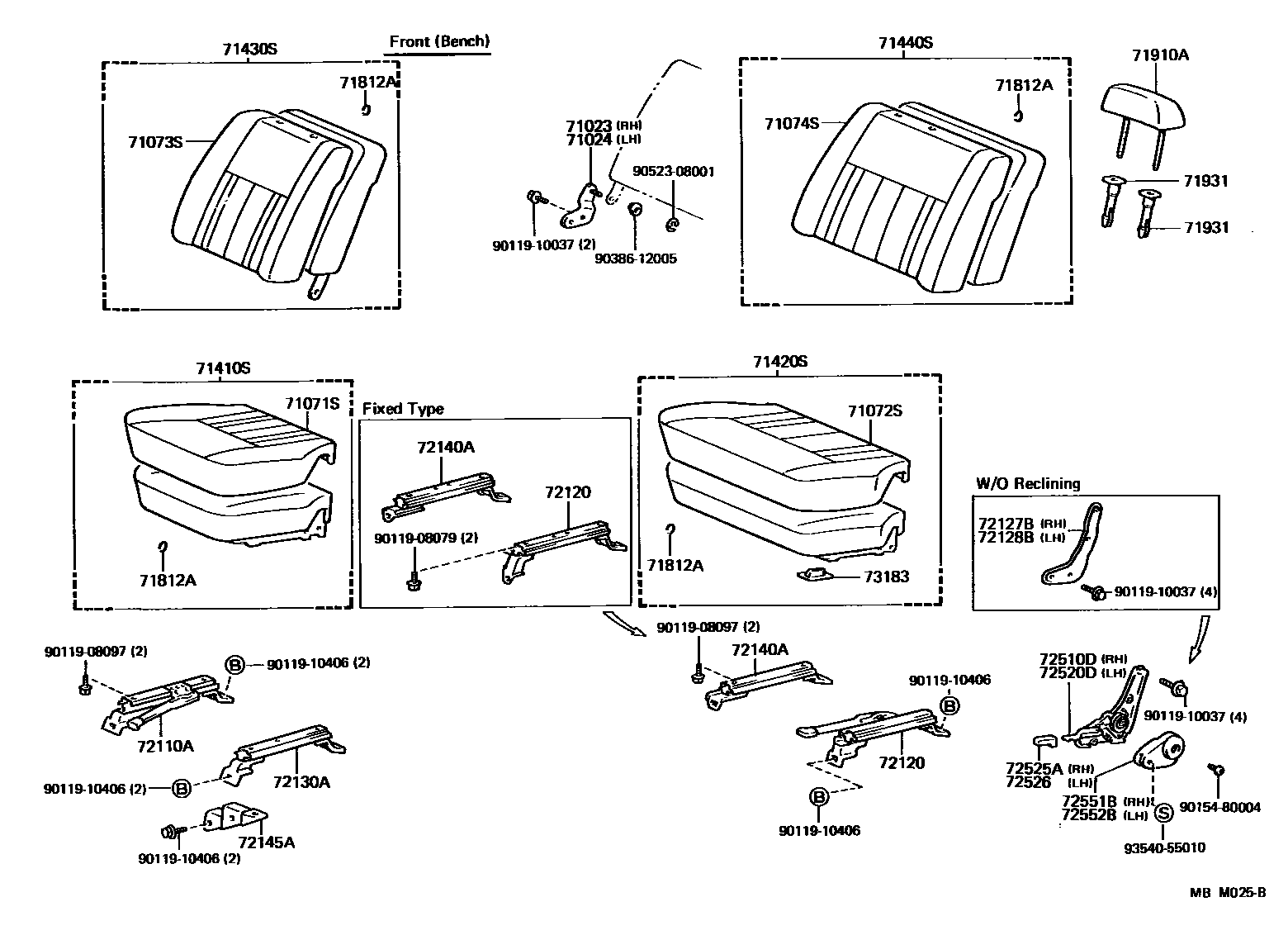 Parts diagram