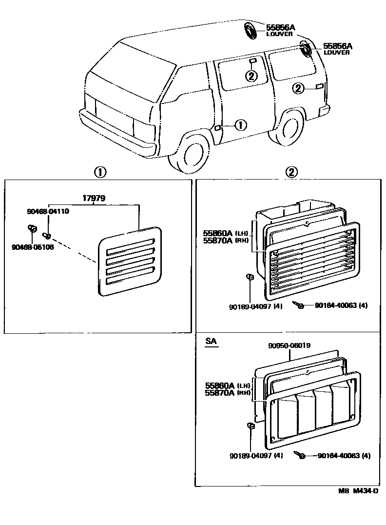 Parts diagram