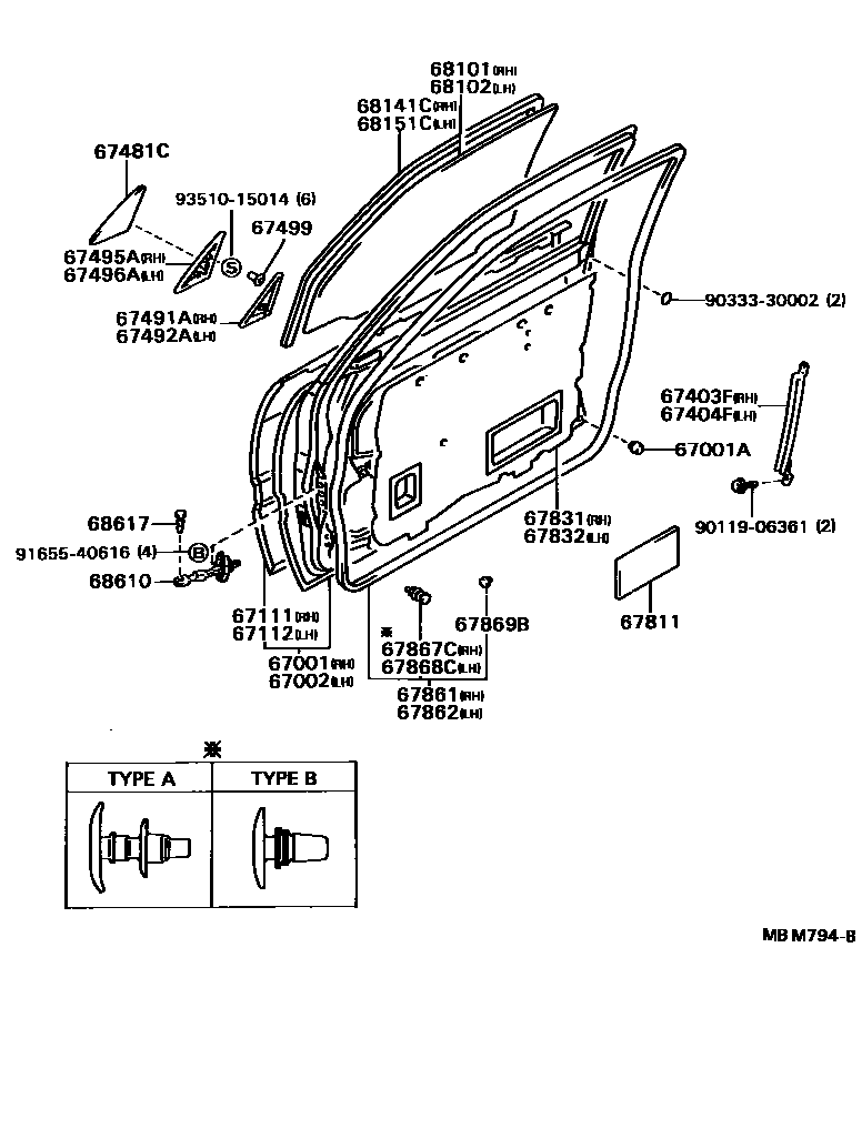 Parts diagram