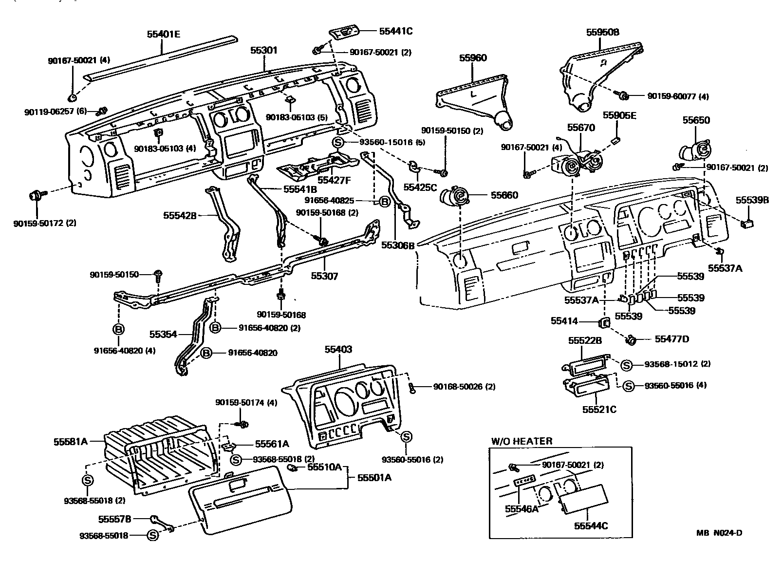 Parts diagram