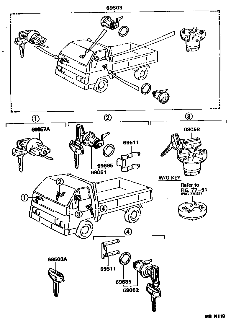 Parts diagram