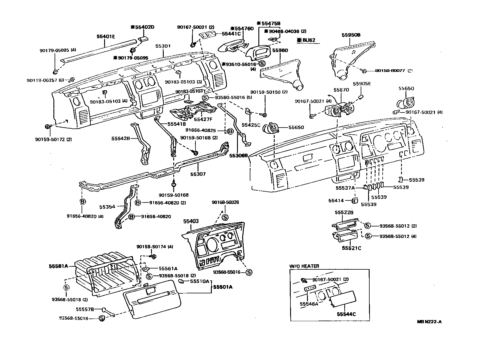 Parts diagram