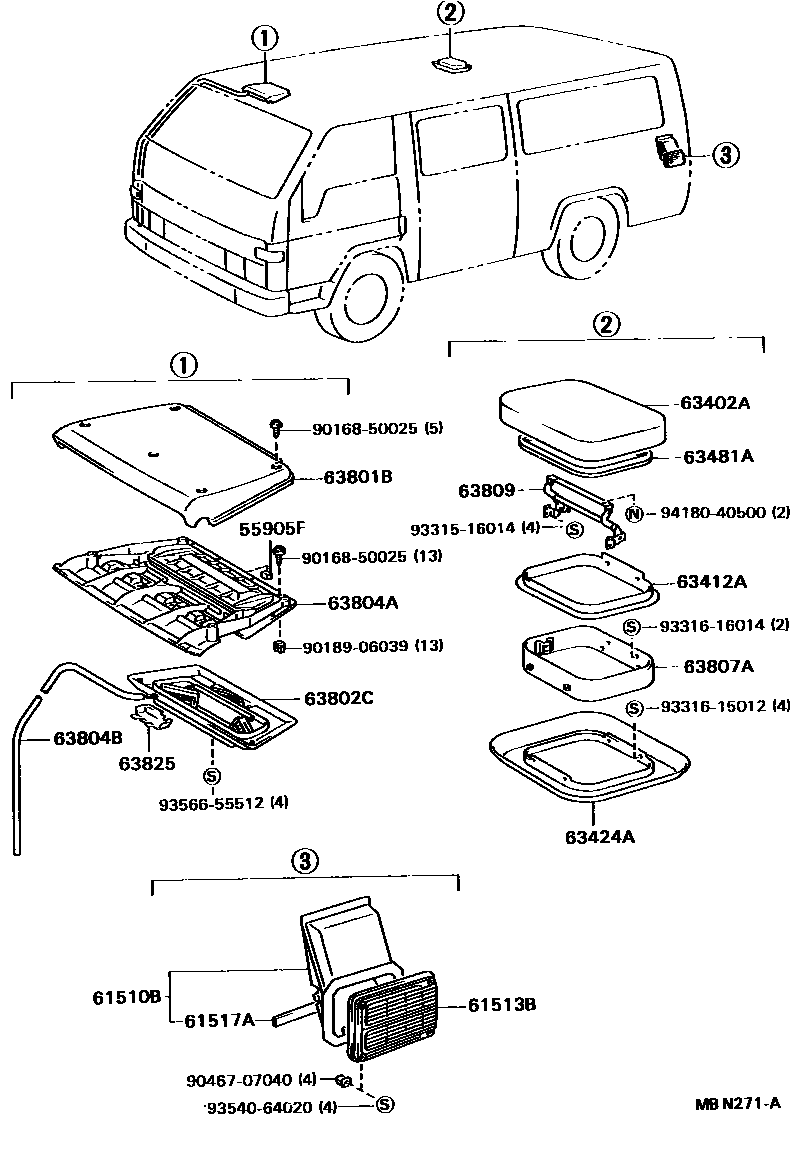 Parts diagram