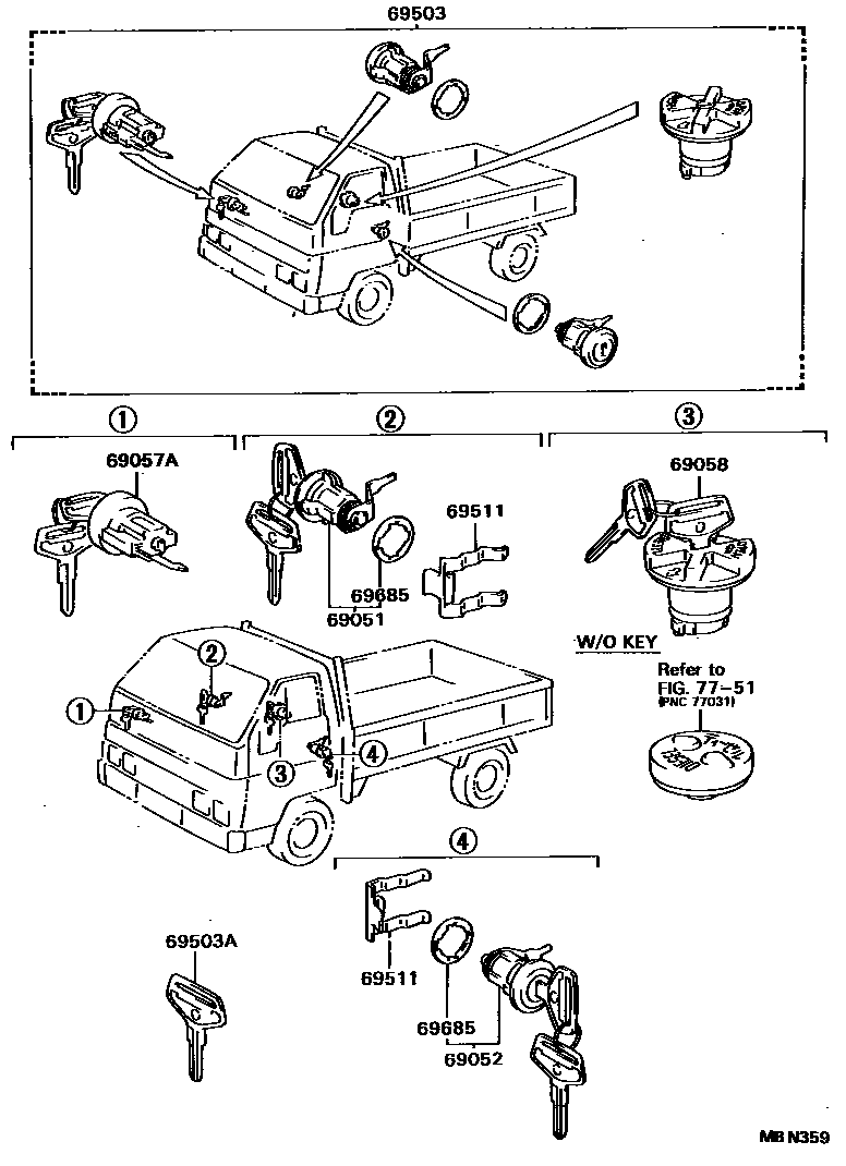 Parts diagram