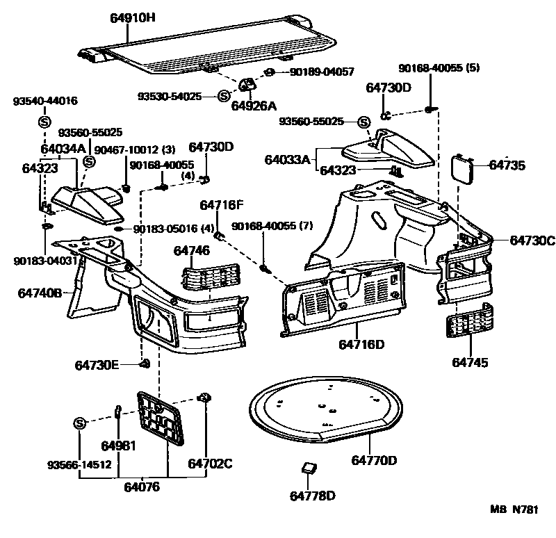 Parts diagram