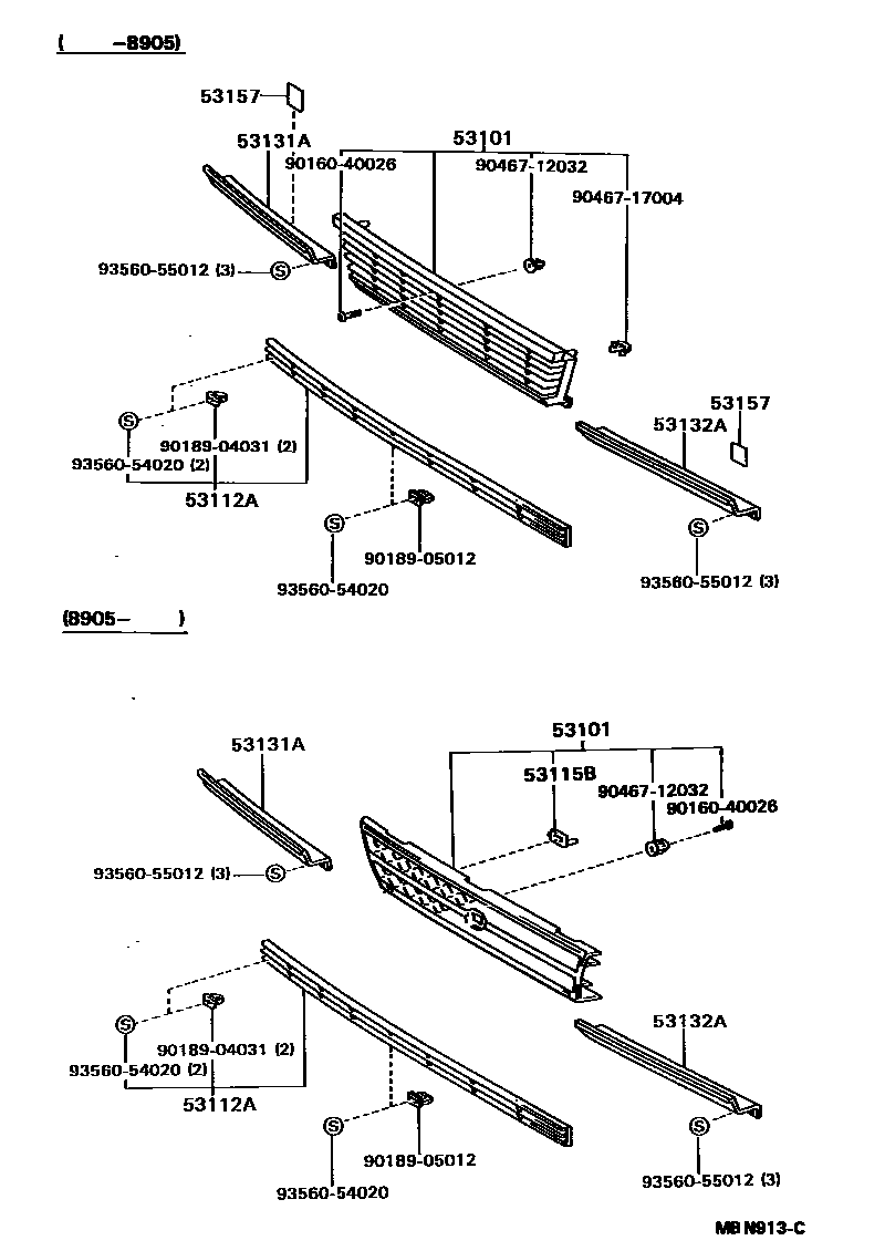 Parts diagram
