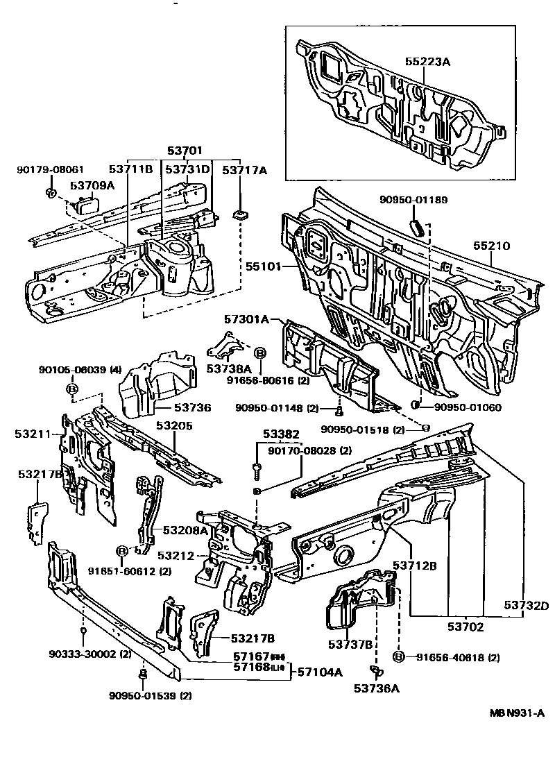 Parts diagram