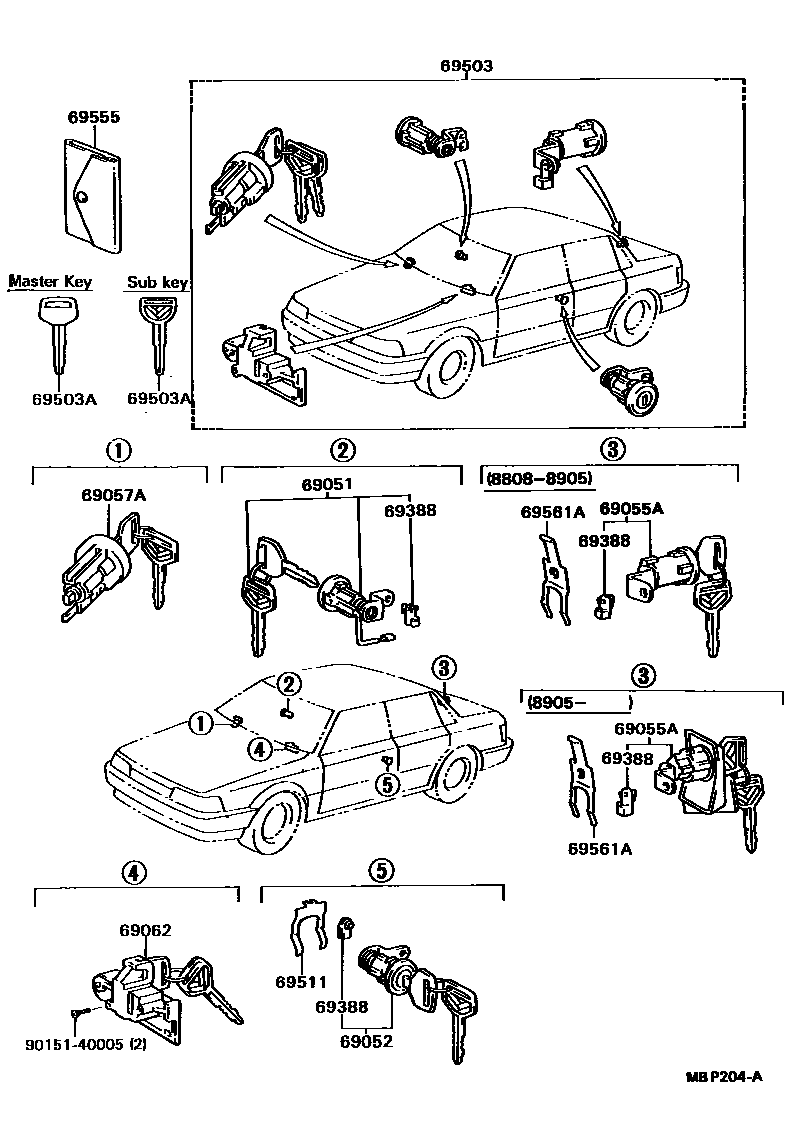 Parts diagram