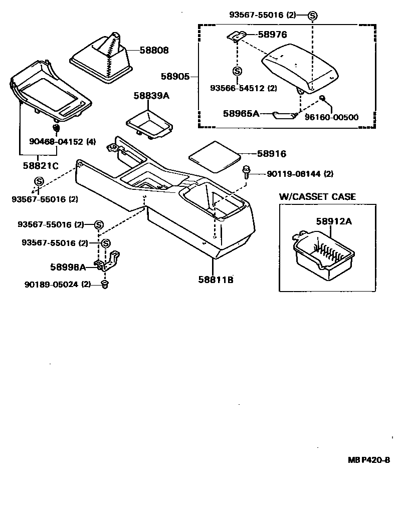 Parts diagram
