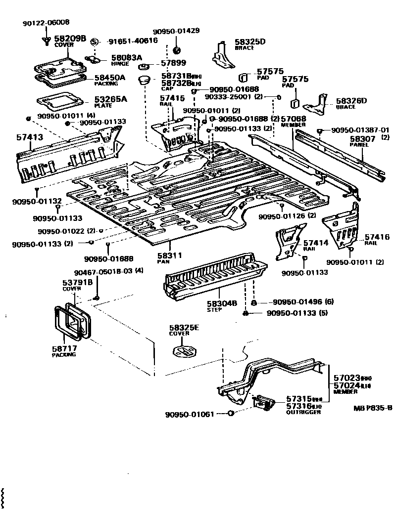 Parts diagram