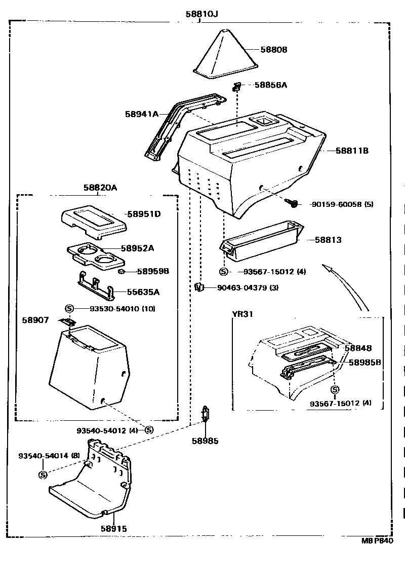 Parts diagram