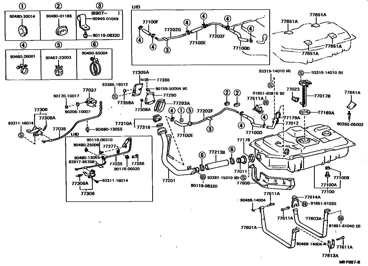 Parts diagram