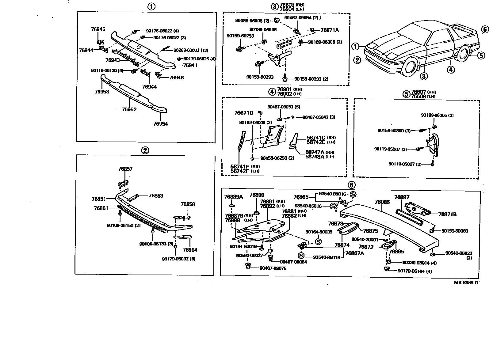Parts diagram