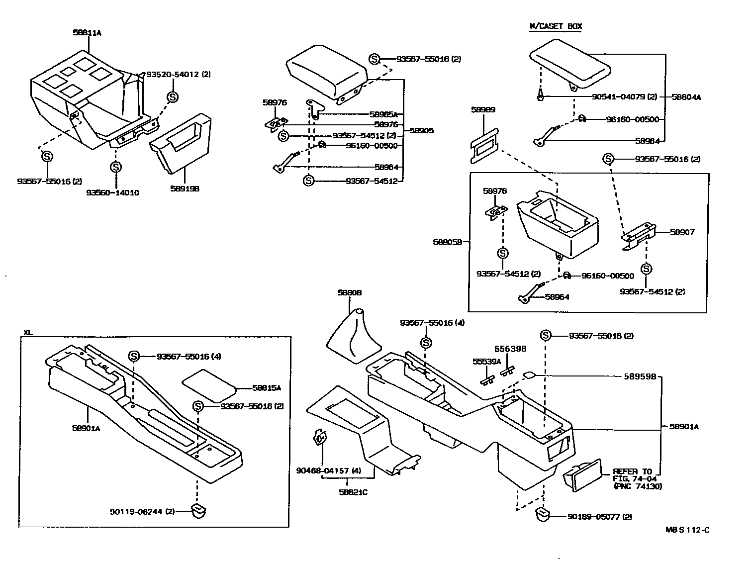 Parts diagram