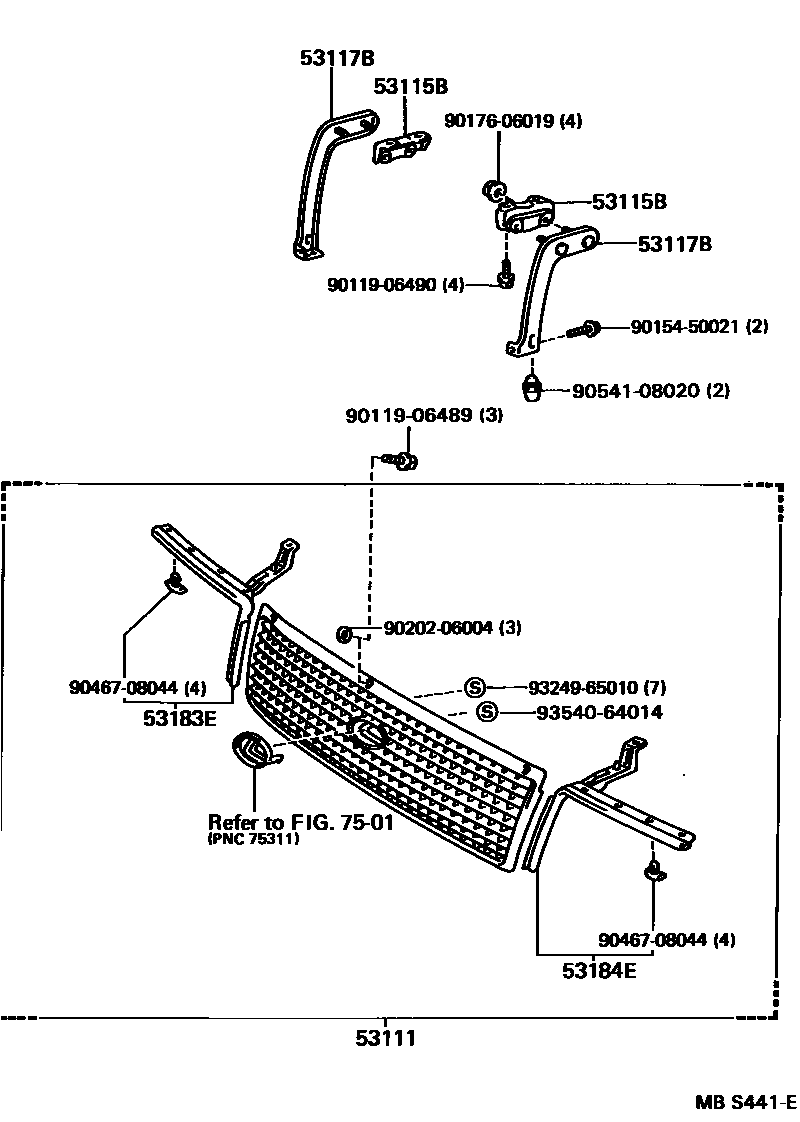 Parts diagram