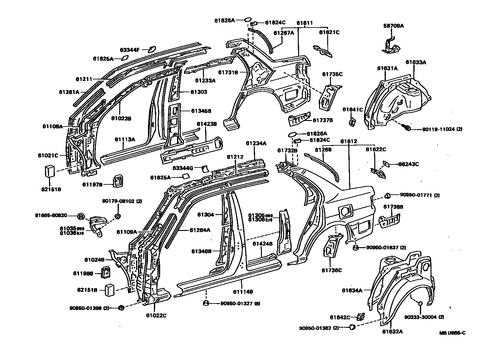 Parts diagram