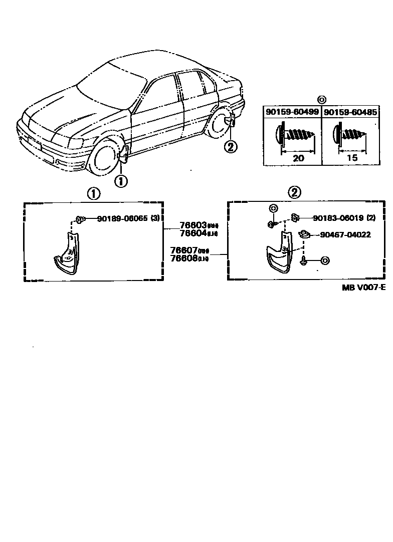 Parts diagram
