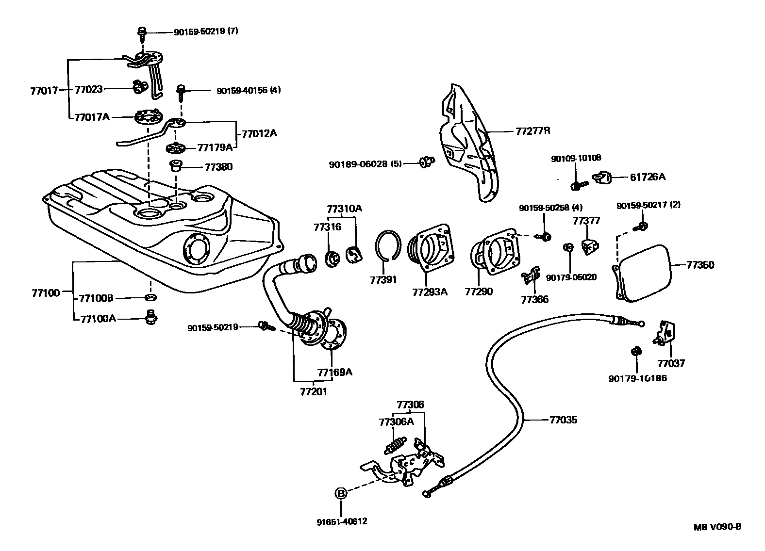Parts diagram