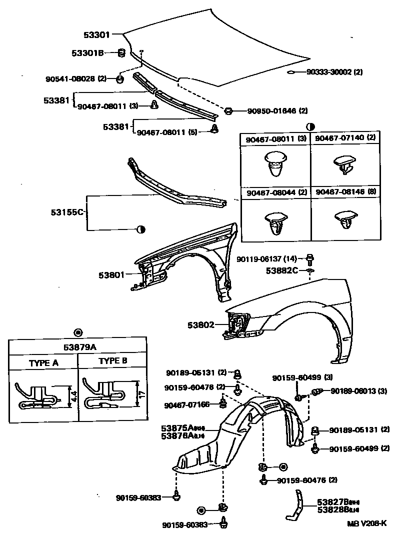 Parts diagram