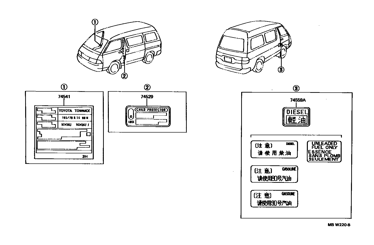 Parts diagram