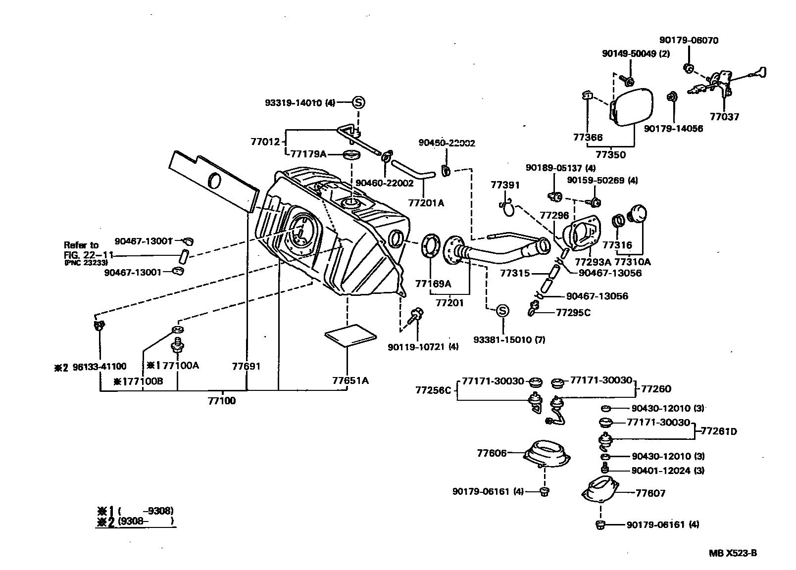 Parts diagram
