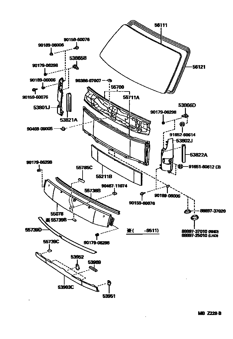 Parts diagram