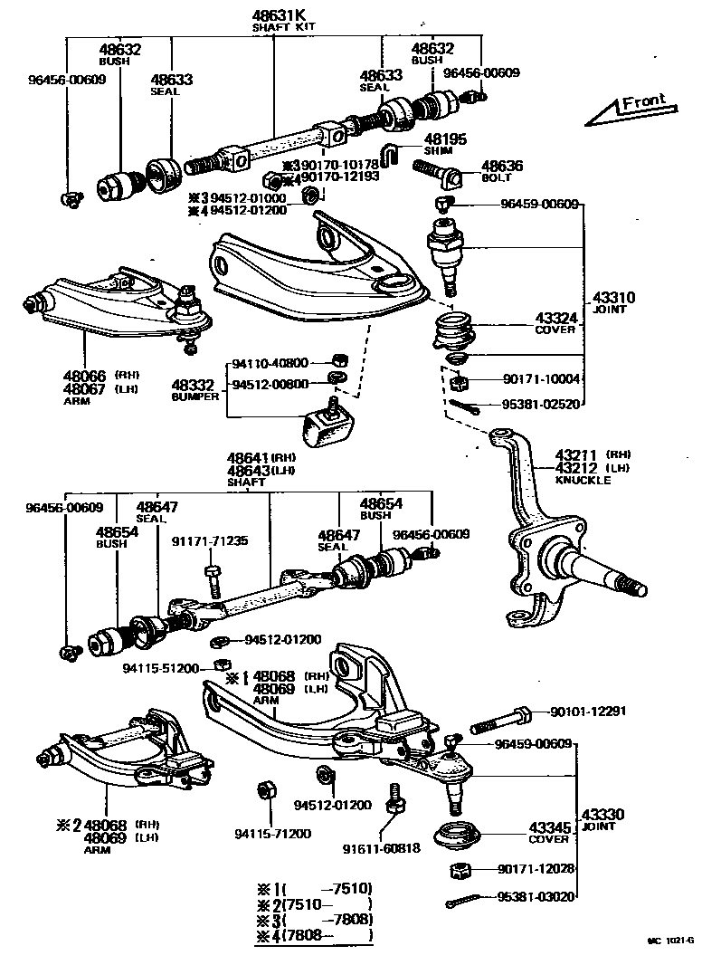 Parts diagram