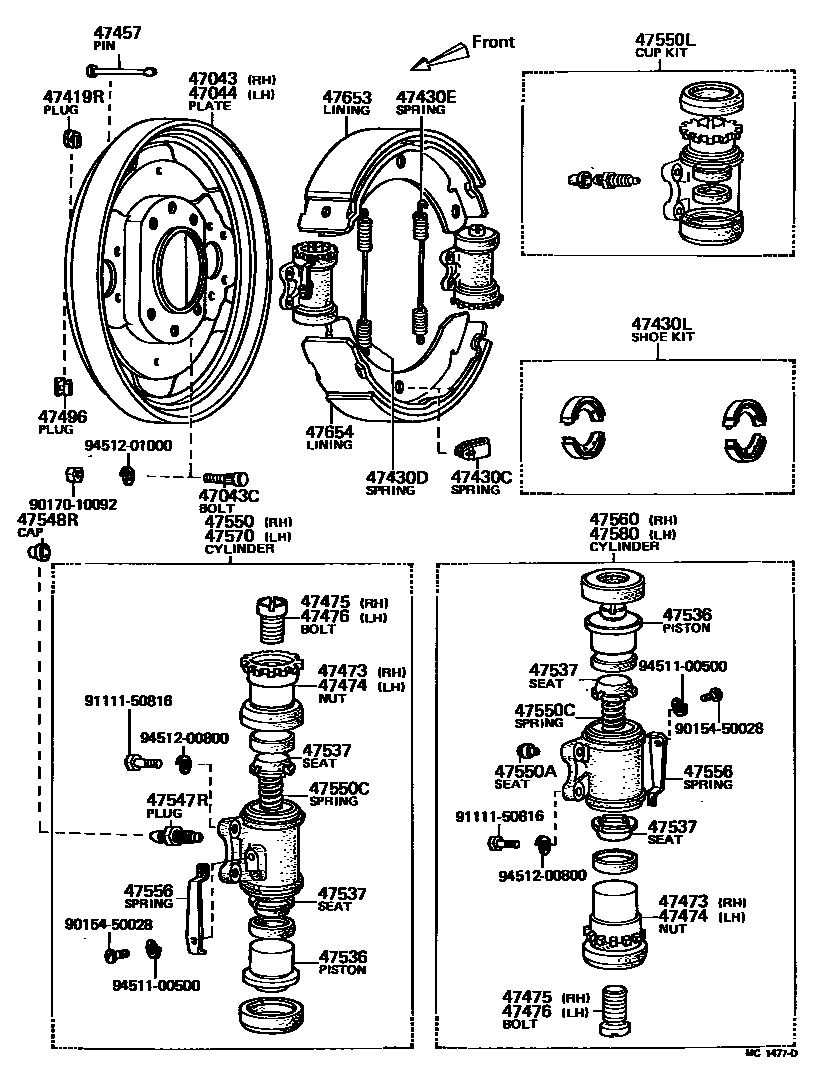 Parts diagram