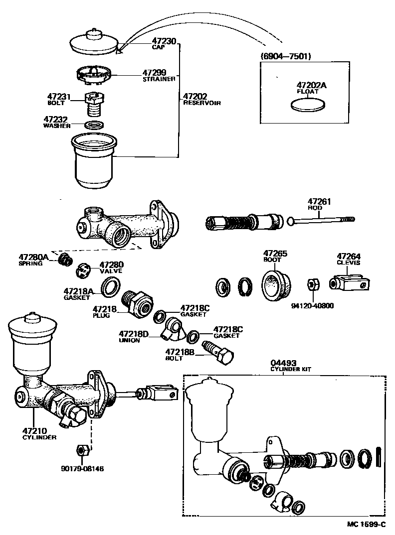 Parts diagram